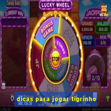 dicas para jogar tigrinho